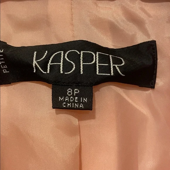 Kasper size 8 Petite Skirt Suit good condition - Picture 2 of 5